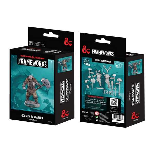 D&D Frameworks: Goliath Barbarian Male 1