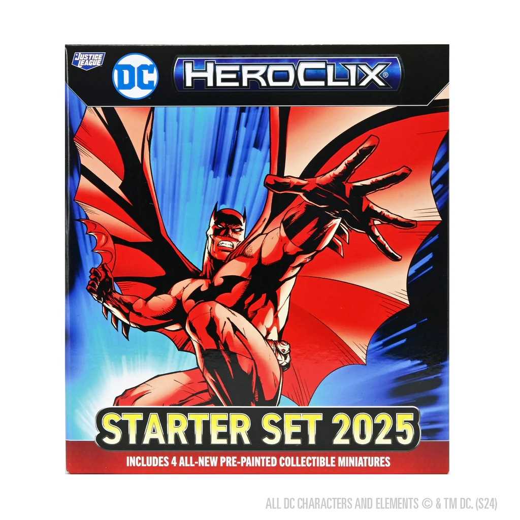 Starter Set 2025 DC HeroClix Miniature Game by Wiz Kids 1