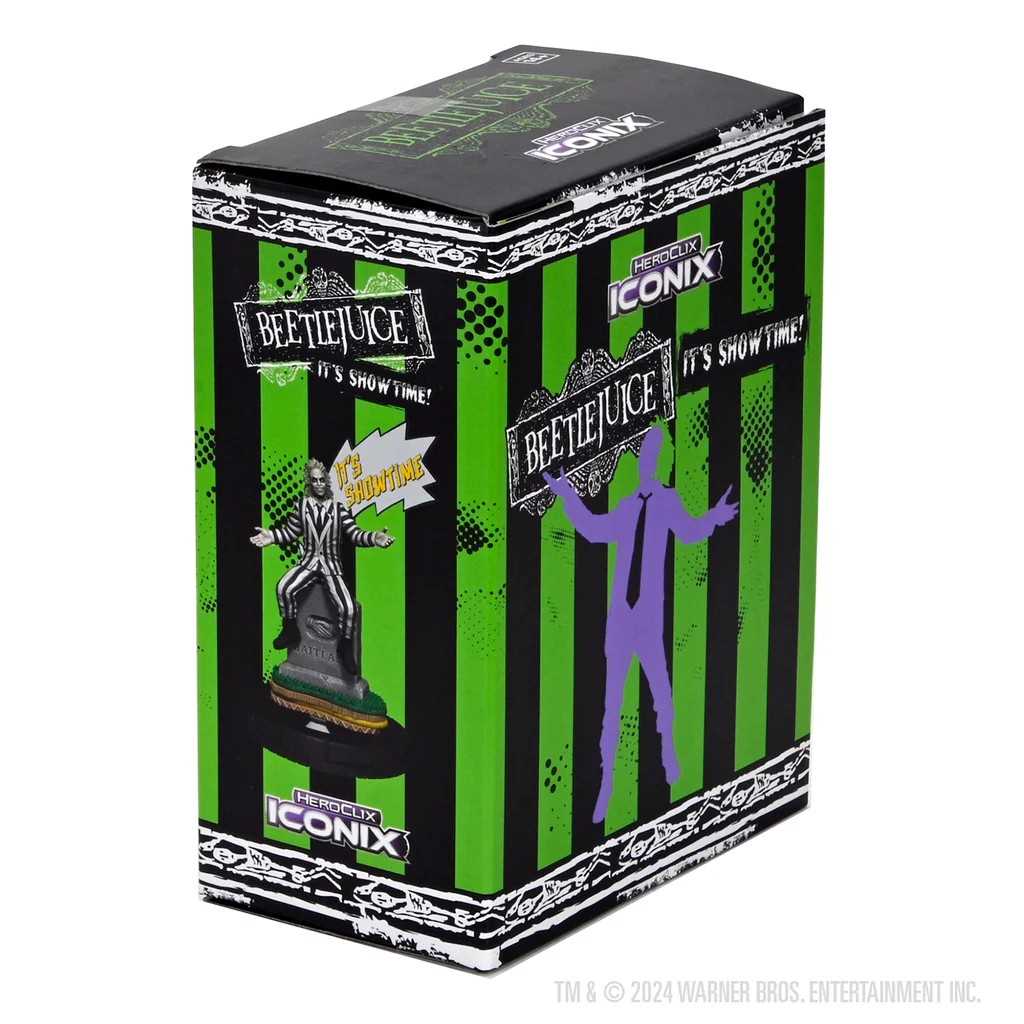 Beetlejuice Its Showtime Warners Bros HeroClix Iconix Miniature Game by Wiz Kids 2