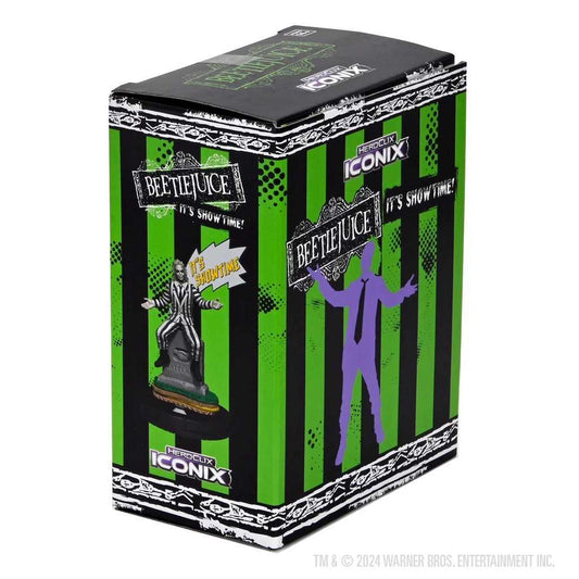 Beetlejuice Its Showtime Warners Bros HeroClix Iconix Miniature Game by Wiz Kids 2