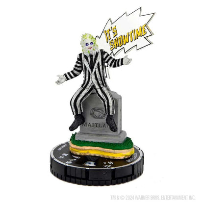 Beetlejuice Its Showtime Warners Bros HeroClix Iconix Miniature Game by Wiz Kids 4