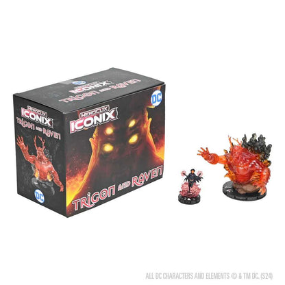 Trigon and Raven DC HeroClix Iconix Miniature Game by Wiz Kids 2
