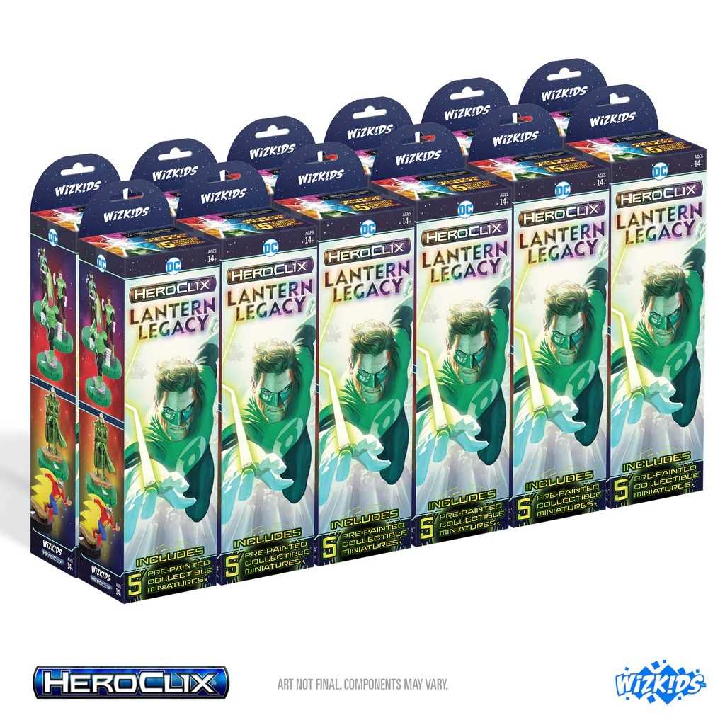 DC HeroClix: Lantern Legacy Booster Brick 1