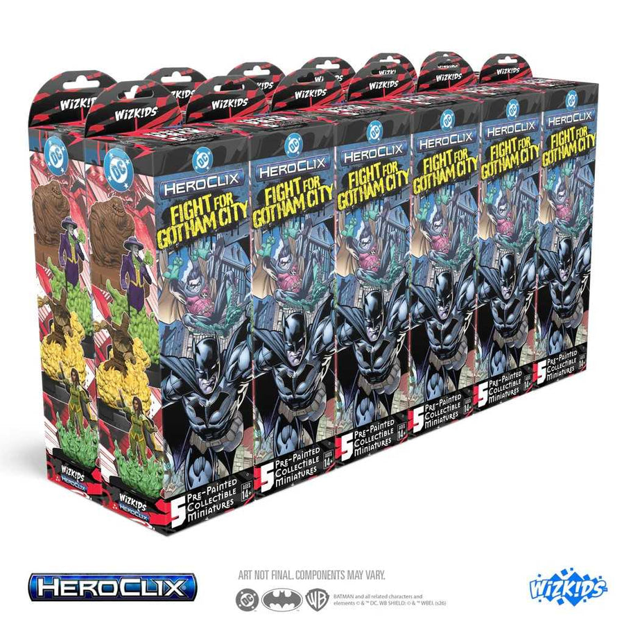 DC HeroClix Fight for Gotham City Booster Brick Miniatures Game Expansion