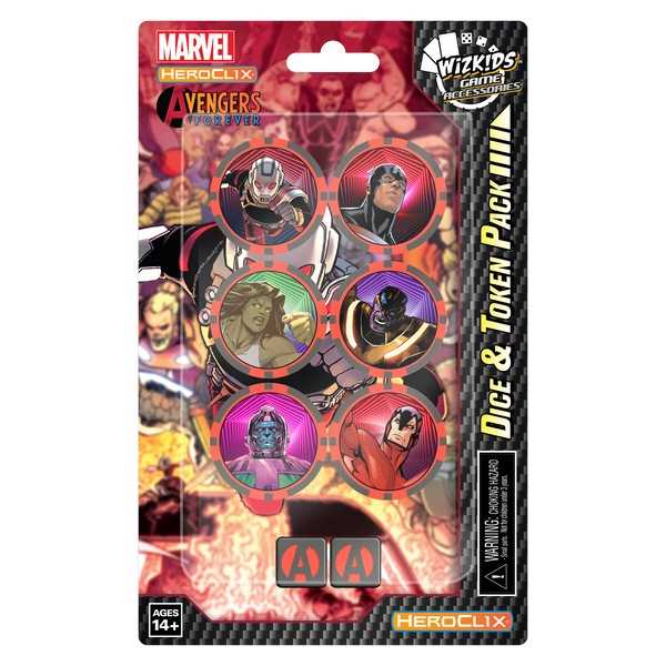 Marvel HeroClix: Avengers Forever Dice & Token Pack Ant-Man 1