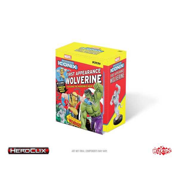 First Appearance Wolverine Marvel HeroClix Iconix Miniature Game by Wiz Kids 1