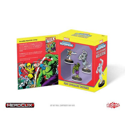 First Appearance Wolverine Marvel HeroClix Iconix Miniature Game by Wiz Kids 6