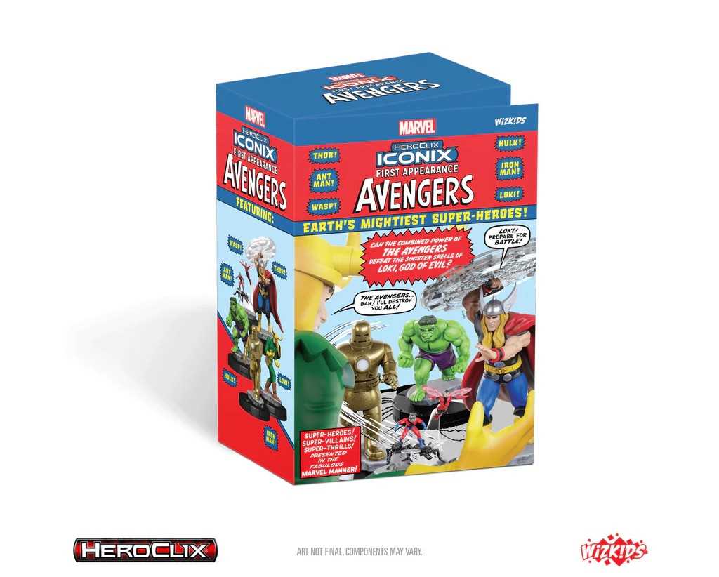 Marvel HeroClix Iconix: First Appearance Avengers 1