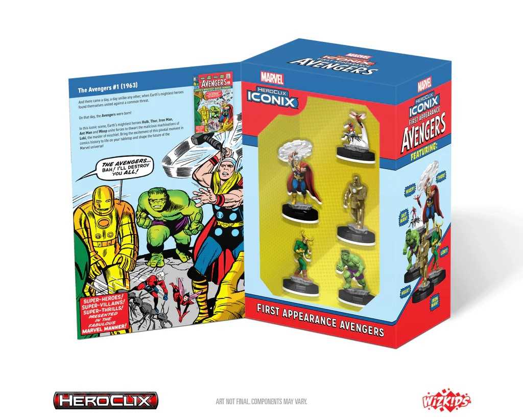 Marvel HeroClix Iconix: First Appearance Avengers 2