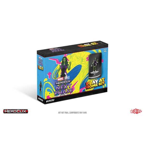 Marvel Studios Next Phase Play at Home Kit She Hulk Marvel HeroClix Miniature Game by Wiz Kids 1