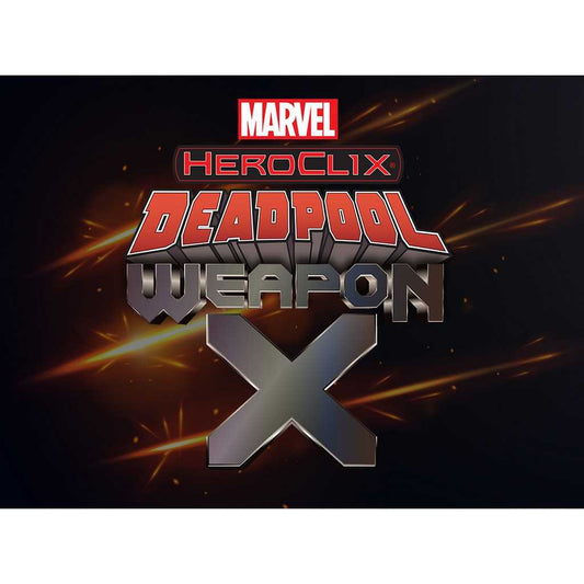 Deadpool Weapon X Retail Chase Booster OP Kit Marvel HeroClix Miniature Game by Wiz Kids 1