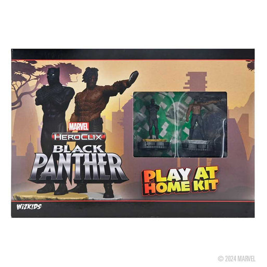 Black Panther Play at Home Kit TChalla vs Killmonger Marvel HeroClix Miniature Game by Wiz Kids 1