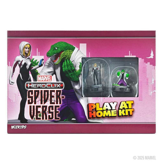 Spider Verse Play at Home Kit Marvel HeroClix Miniature Game by Wiz Kids 1
