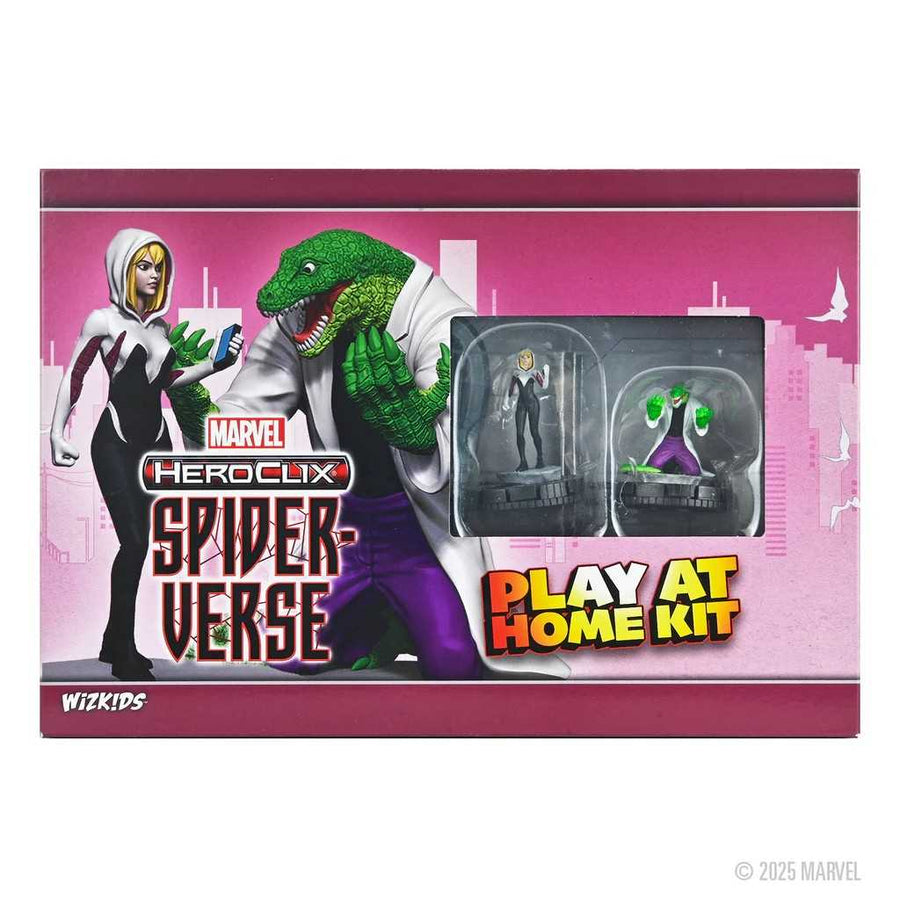 Spider Verse Play at Home Kit Marvel HeroClix Miniature Game by Wiz Kids 1