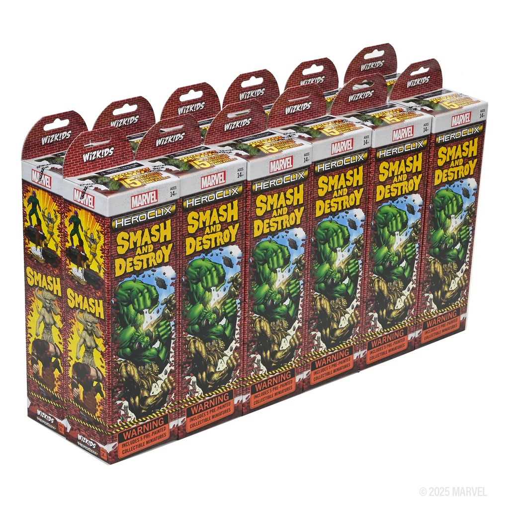 Marvel HeroClix: Smash and Destroy Booster Brick 2
