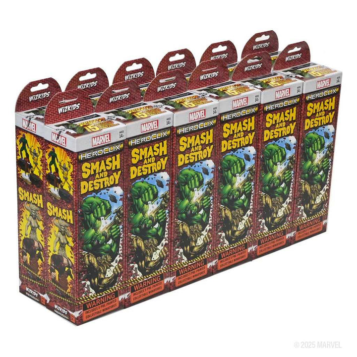 Marvel HeroClix: Smash and Destroy Booster Brick 2