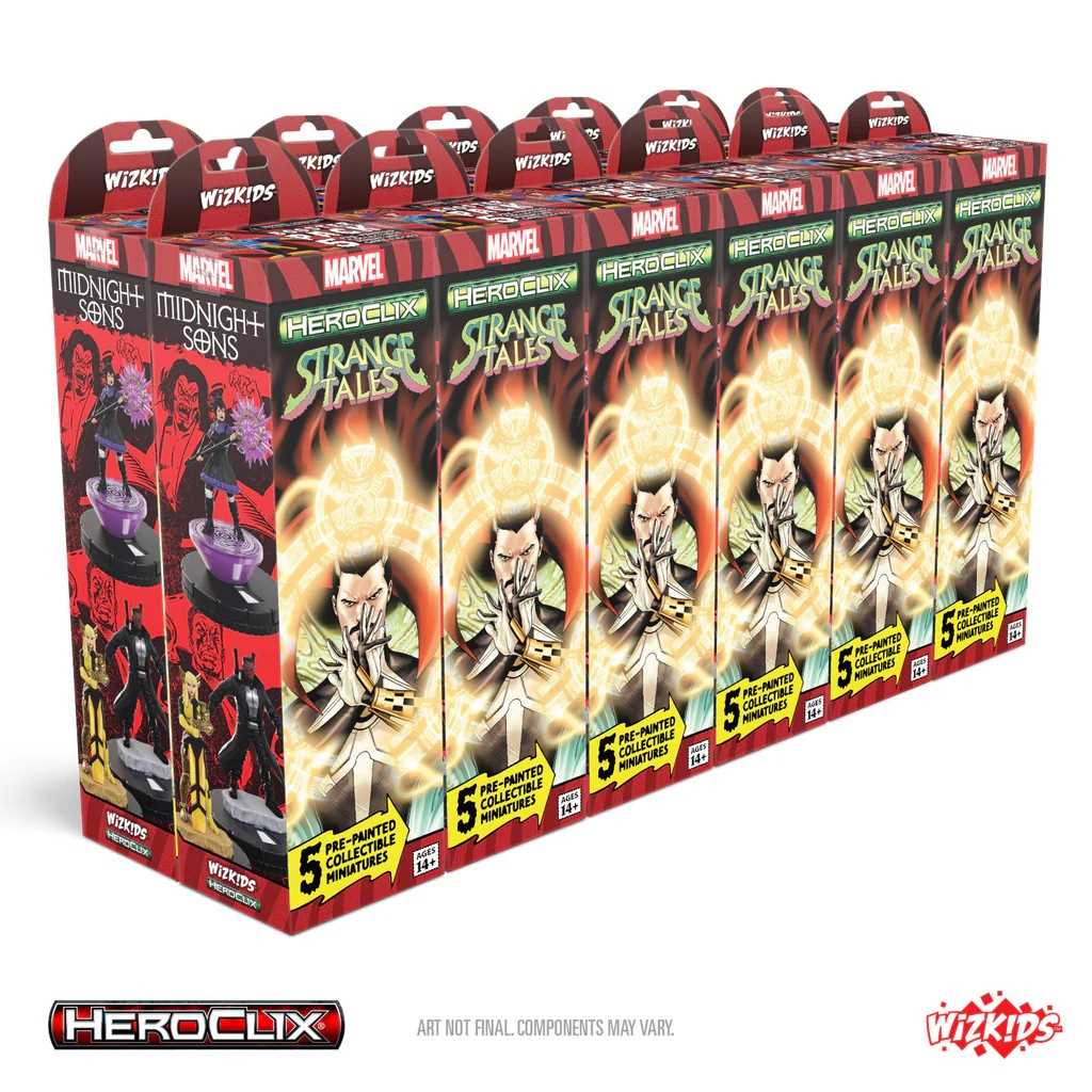 Strange Tales Booster Brick 12ct Marvel HeroClix Miniature Game by Wiz Kids 1