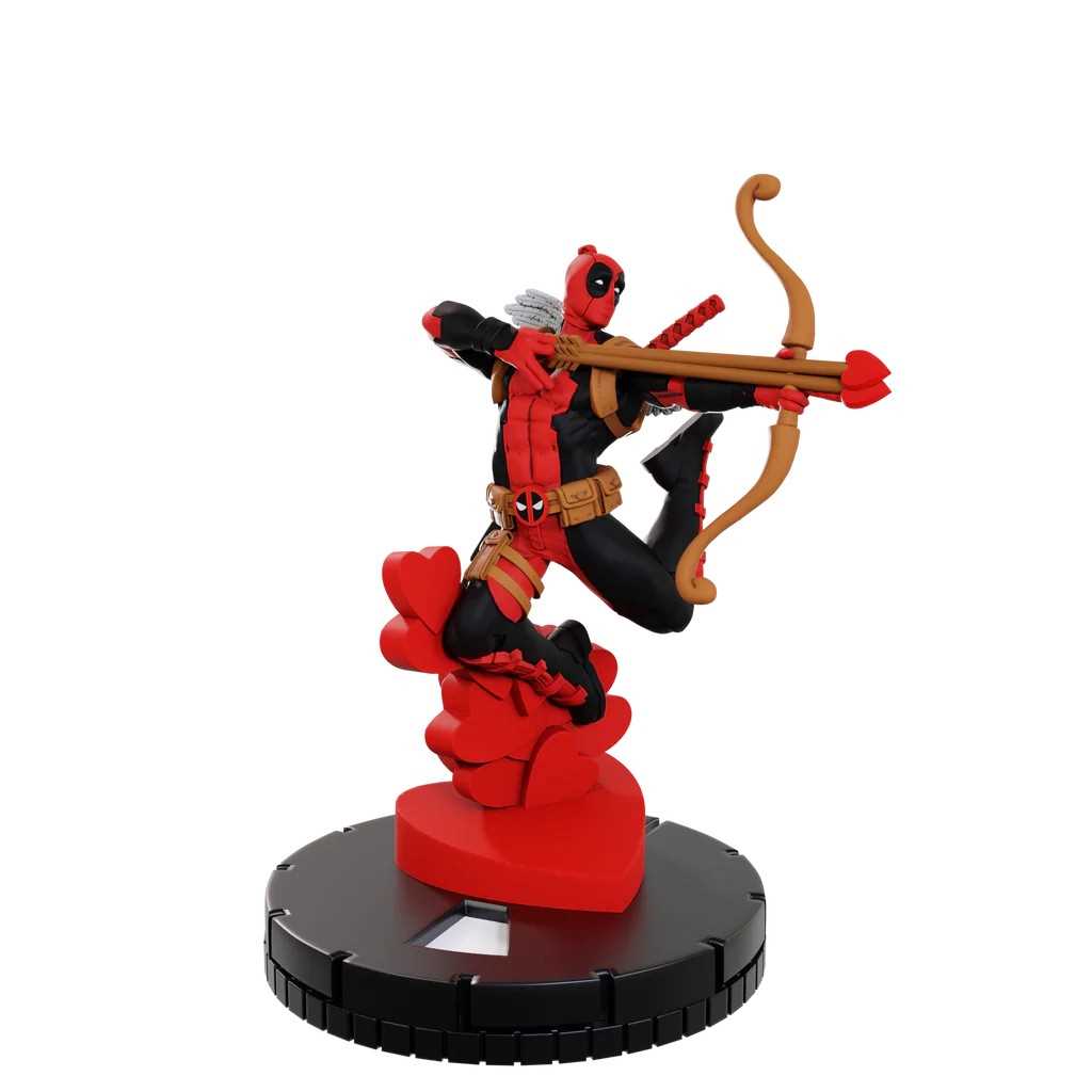 Cupid Deadpool Marvel HeroClix Iconix Miniature Game by Wiz Kids 2