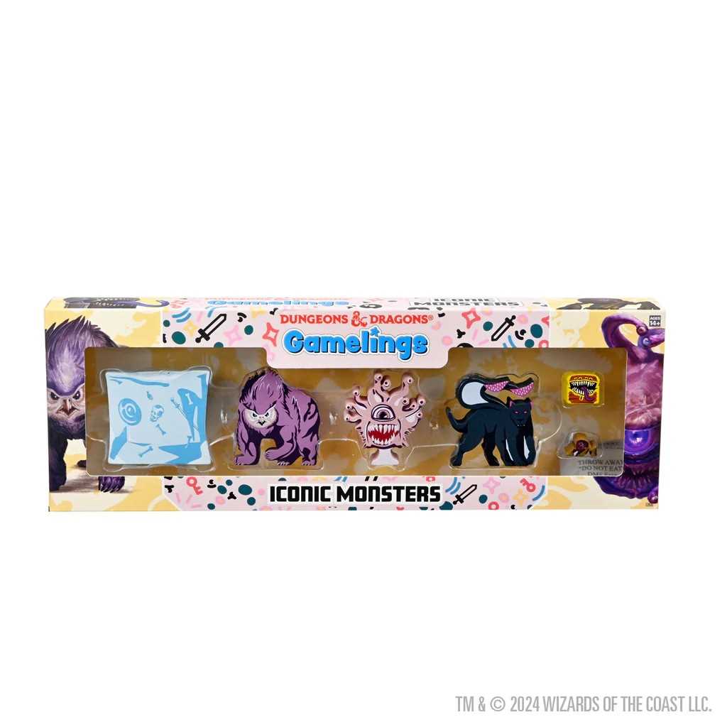 Iconic Monsters Dungeons and Dragons Gamelings Gaming Accessory by Wiz Kids 1