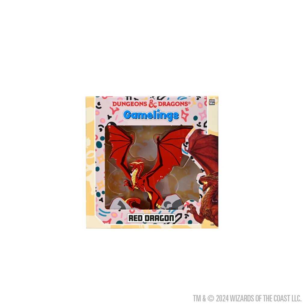 Red Dragon Dungeons and Dragons Gamelings Gaming Accessory by Wiz Kids 1