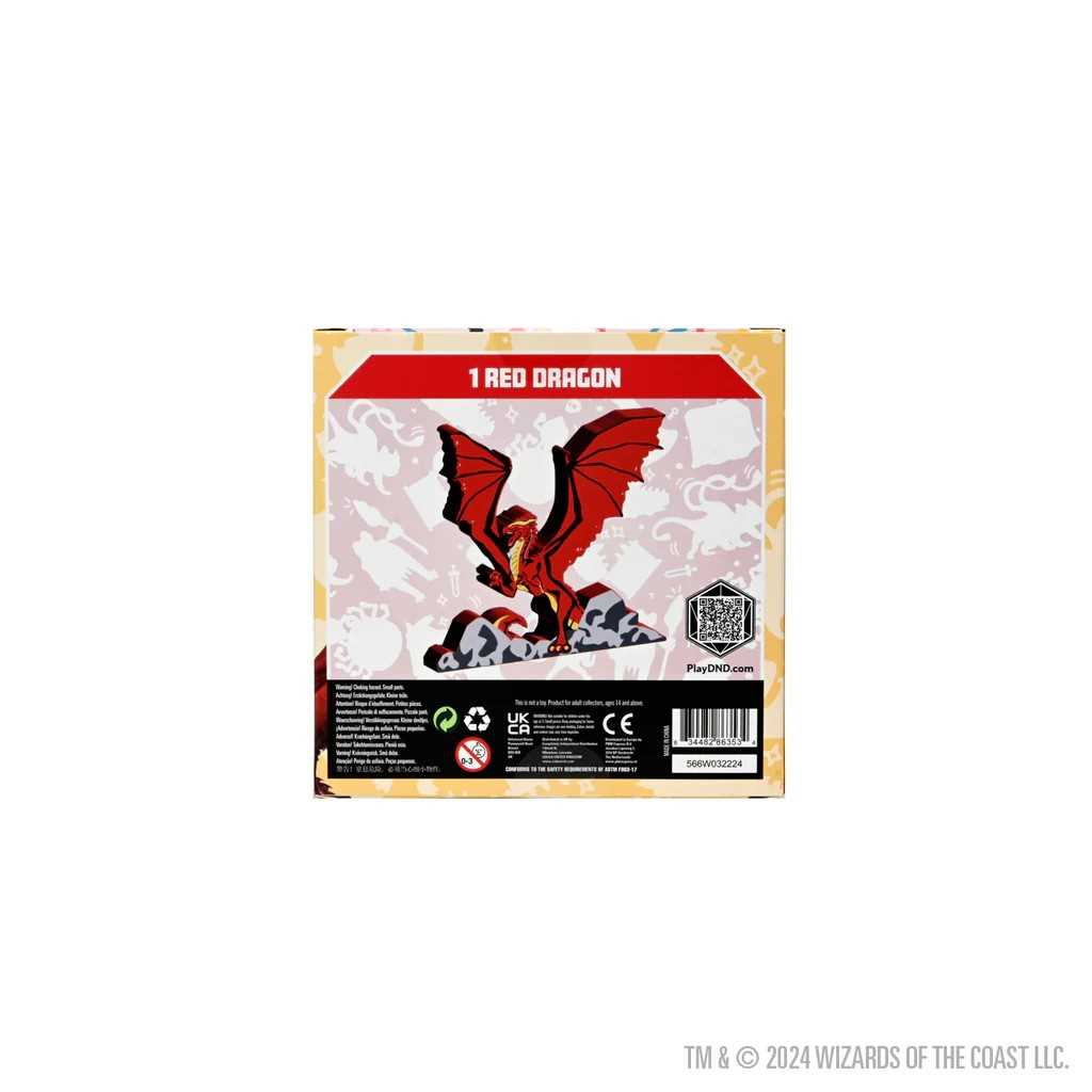 Red Dragon Dungeons and Dragons Gamelings Gaming Accessory by Wiz Kids 2