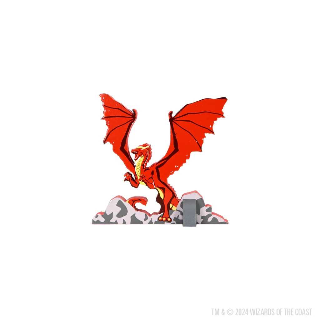 Red Dragon Dungeons and Dragons Gamelings Gaming Accessory by Wiz Kids 3