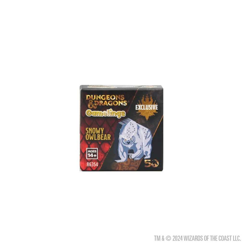 Snowy Owlbear Dungeons and Dragons Gamelings Gaming Accessory by Wiz Kids 1