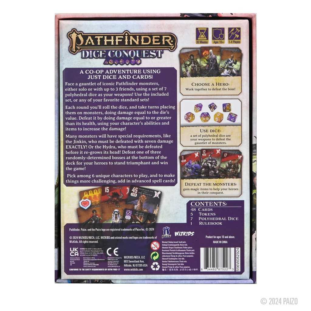 Pathfinder Dice Conquest Board Game by Wiz Kids 2