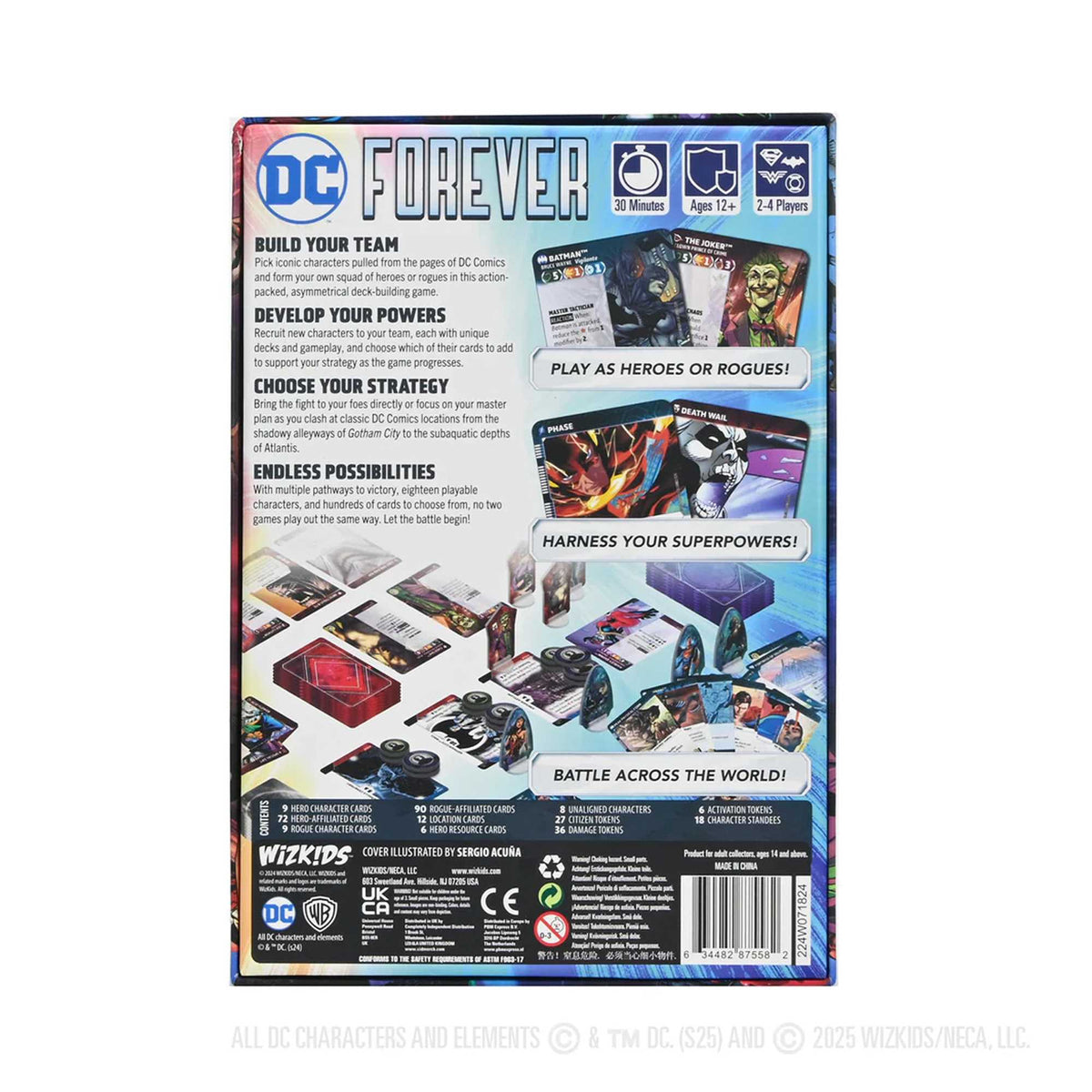 DC Forever Board Game by Wiz Kids 2