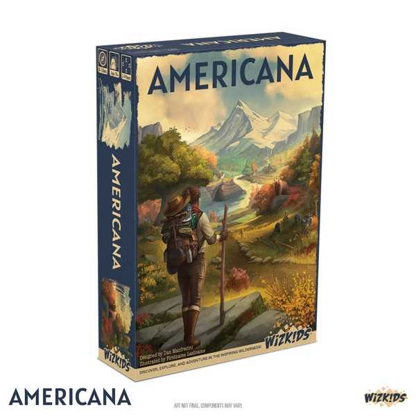 Trail Story America Board Game by Wiz Kids 1