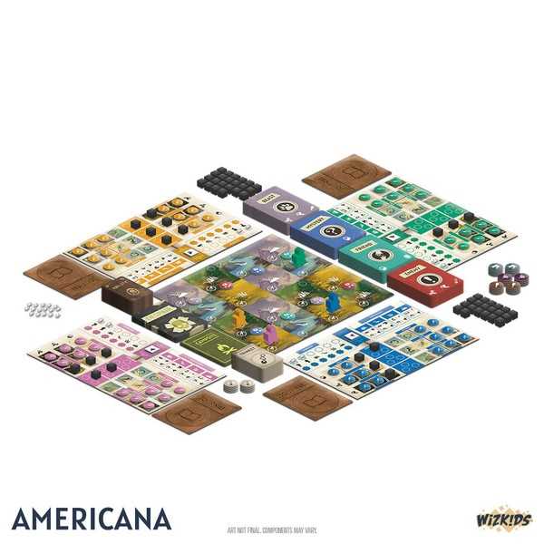 Trail Story America Board Game by Wiz Kids 2