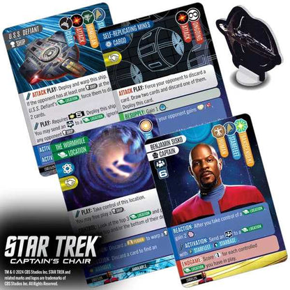 Star Trek Captains Chair Card Game by Wiz Kids LLC 4