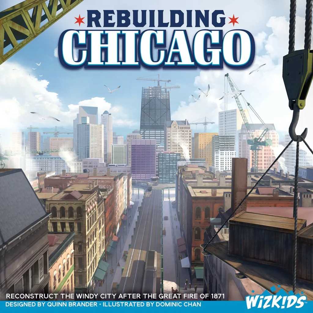 Rebuilding Chicago Board Game by Wiz Kids 1