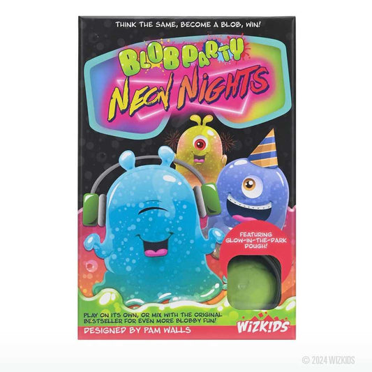 Neon Nights Blob Party Board Game by Wiz Kids 1
