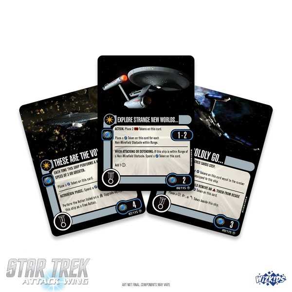 Star Trek Attack Wing Federation Faction Pack These Are the Voyages 3