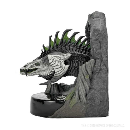 Dungeons and Dragons Black Dragon Bookends Collectible Accessory