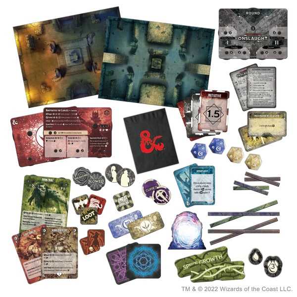 Dungeons and Dragons Onslaught Core Set Board Game by Wiz Kids 5
