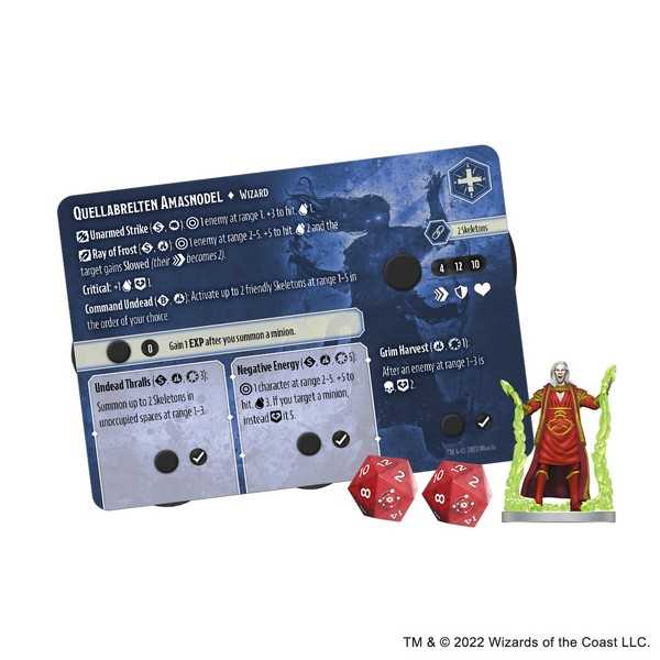Red Wizards Faction Pack Dungeons and Dragons Onslaught Board Game by Wiz Kids 3