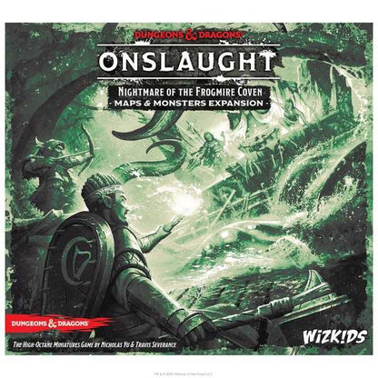 Dungeons & Dragons Onslaught: Nightmare of the Frogmire Coven - Maps & Monsters Expansion 1