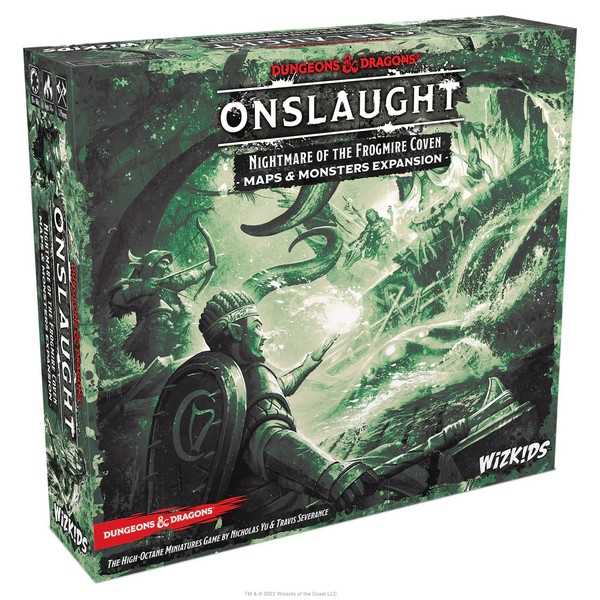 Dungeons & Dragons Onslaught: Nightmare of the Frogmire Coven - Maps & Monsters Expansion 2