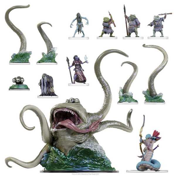 Dungeons & Dragons Onslaught: Nightmare of the Frogmire Coven - Maps & Monsters Expansion 4