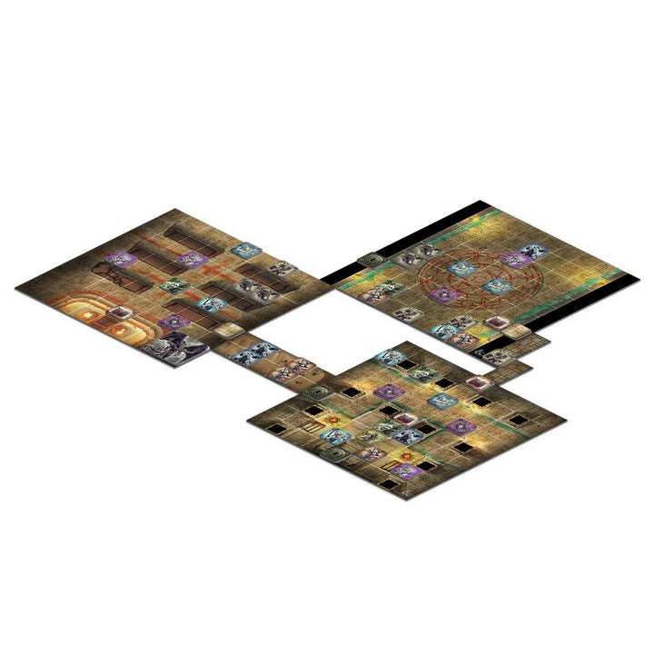 Dungeons and Dragons Onslaught Tomb of Horrors Maps and Monsters Board Game Expansion