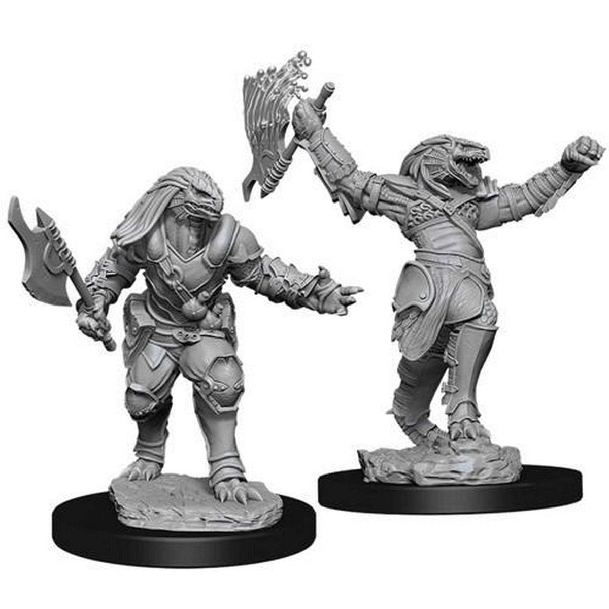 Female Dragonborn Fighter D and D Nolzurs Marvelous Unpainted Miniatures W11 Miniature Game by Wiz Kids 1