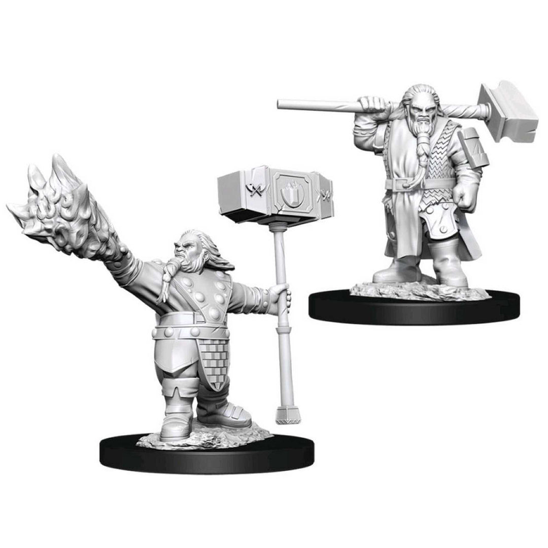 Male Dwarf Cleric: D&D Nolzur's Marvelous Unpainted Miniatures (W11)