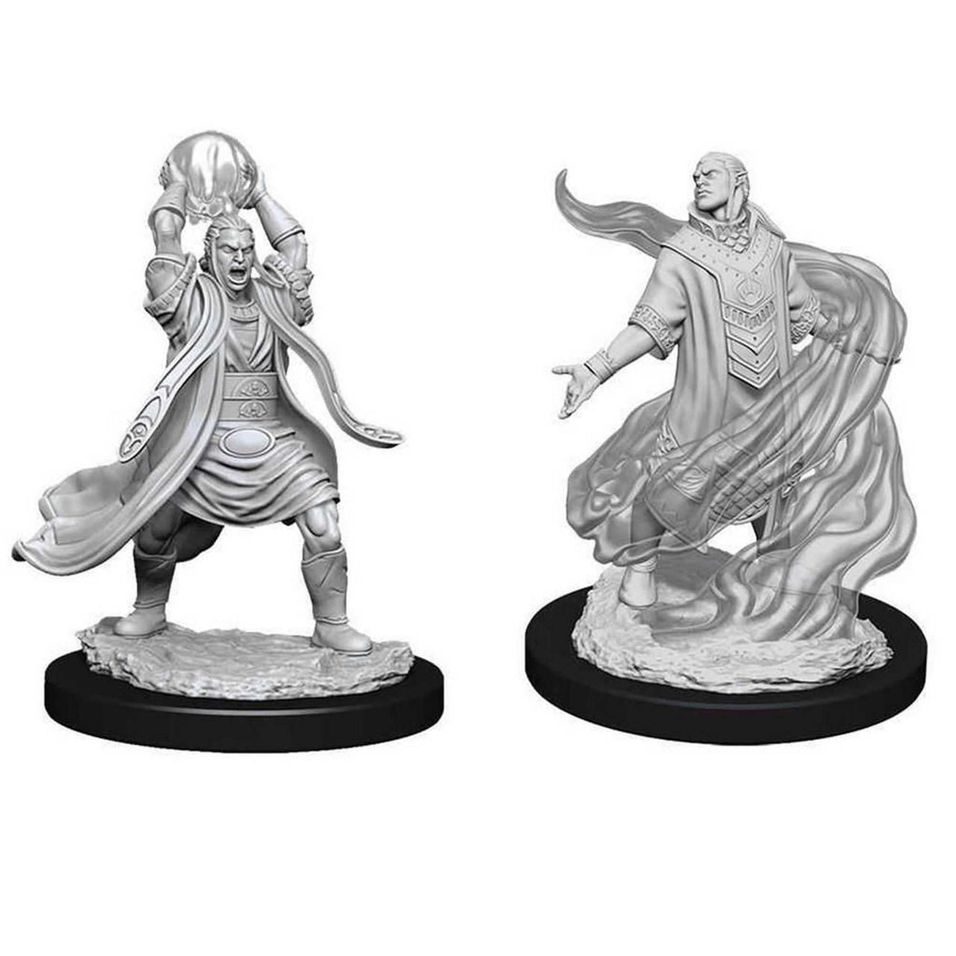 Male Elf Sorcerer D and D Nolzurs Marvelous Unpainted Miniatures W11 Miniature Game by Wiz Kids 1