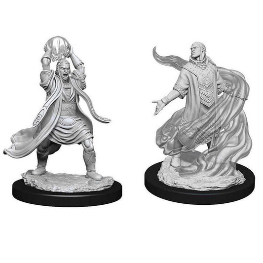 Male Elf Sorcerer D and D Nolzurs Marvelous Unpainted Miniatures W11 Miniature Game by Wiz Kids 1