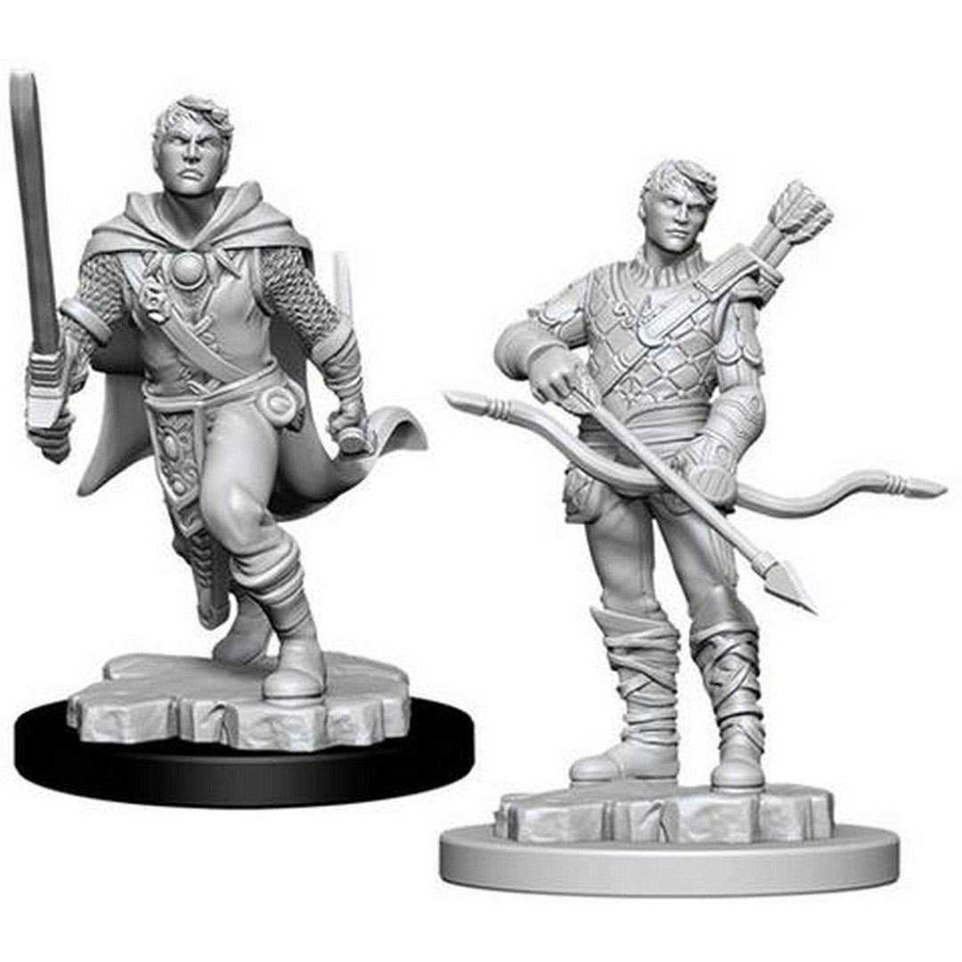 Male Human Ranger: D&D Nolzur's Marvelous Unpainted Miniatures (W11)