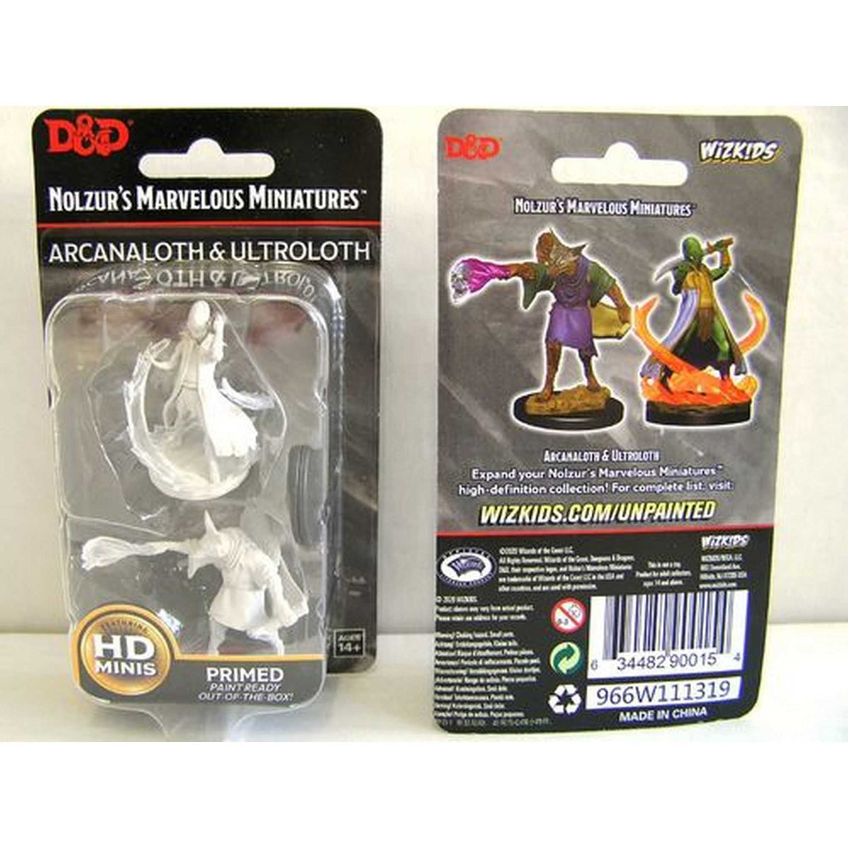Arcanaloth & Ultroloth: D&D Nolzur's Marvelous Unpainted Miniatures (W11) 2