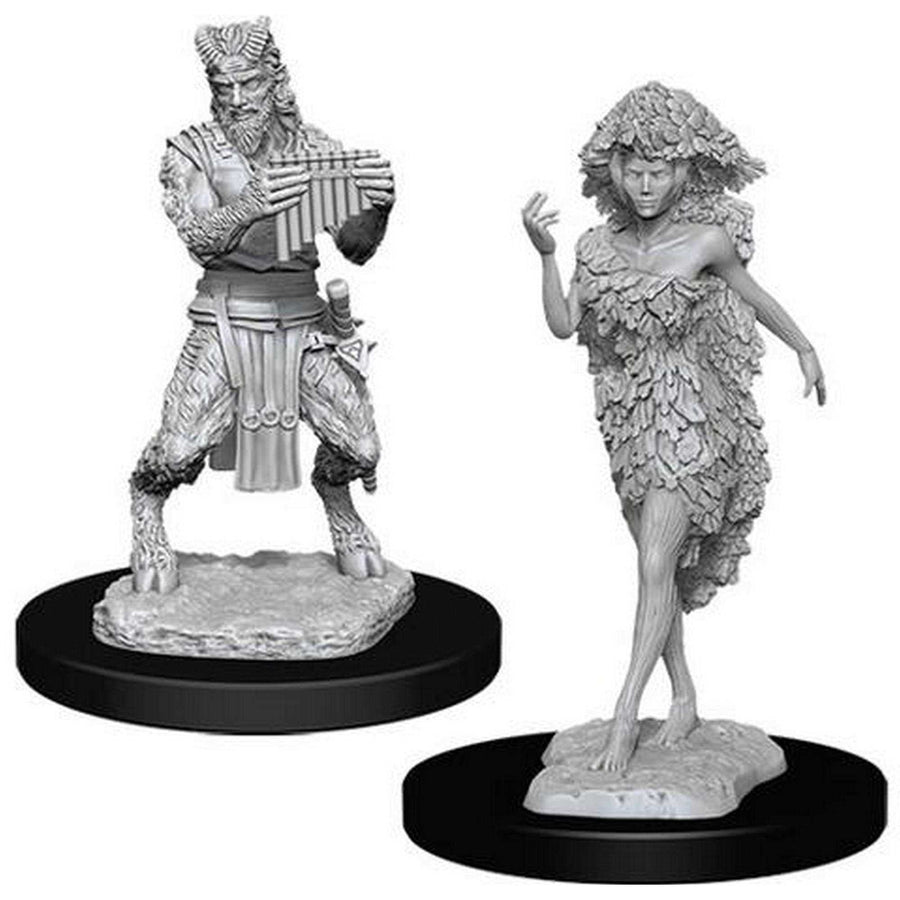 Satyr & Dryad: D&D Nolzur's Marvelous Unpainted Miniatures (W11)