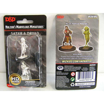 Satyr & Dryad: D&D Nolzur's Marvelous Unpainted Miniatures (W11) 2